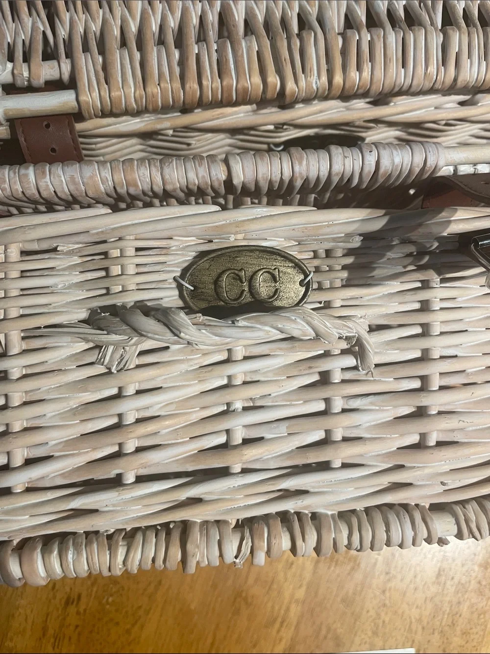 Cozy Cottage by Liz Marie (QVC) Woven Wicker Baskets